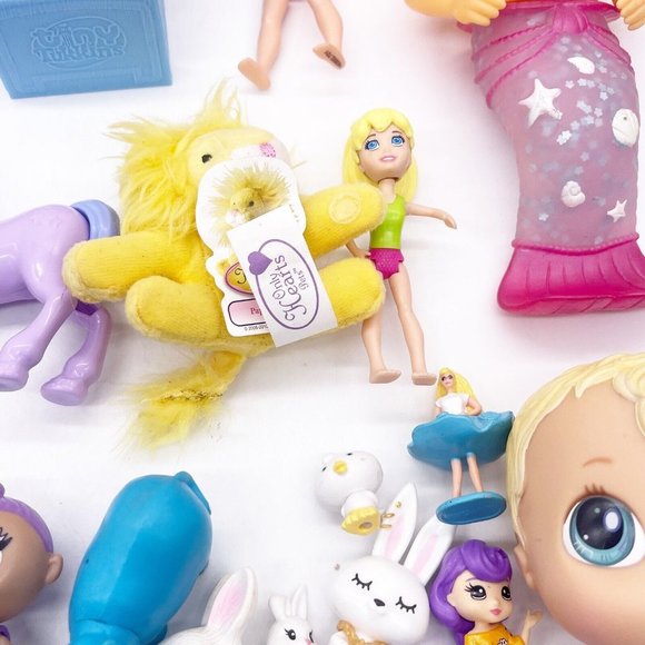 Doll Mini Figures Girls Toy Box Lot 30+ pieces Tiny Tukkins Baby Alive Unicorn - Picture 15 of 15
